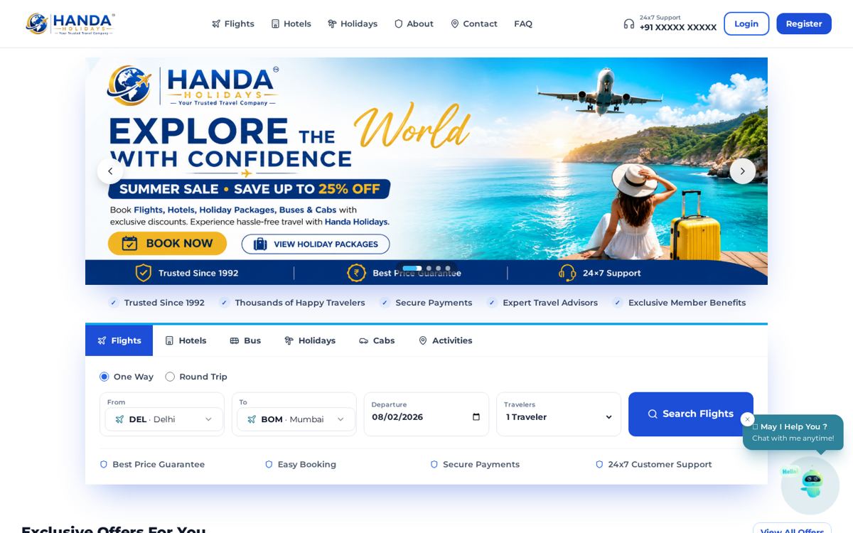 Handa Holidays — Travel Membership case study