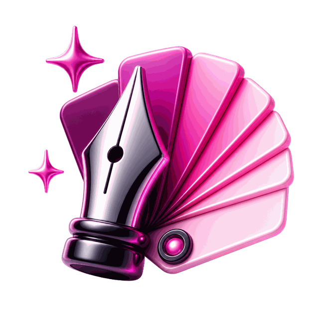 Branding 3D illustration