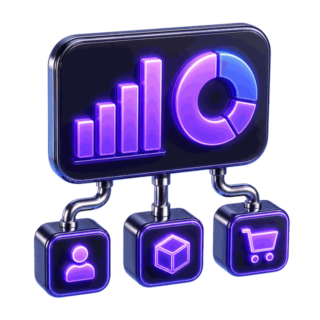 ERP Systems 3D illustration